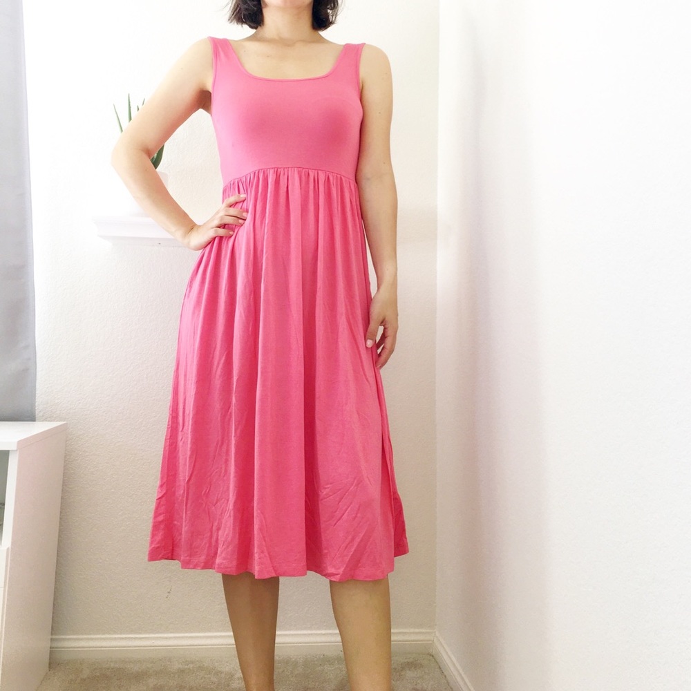 Midi length Dress.
